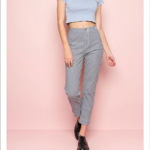 Brandy Melville checkered Tilden pants